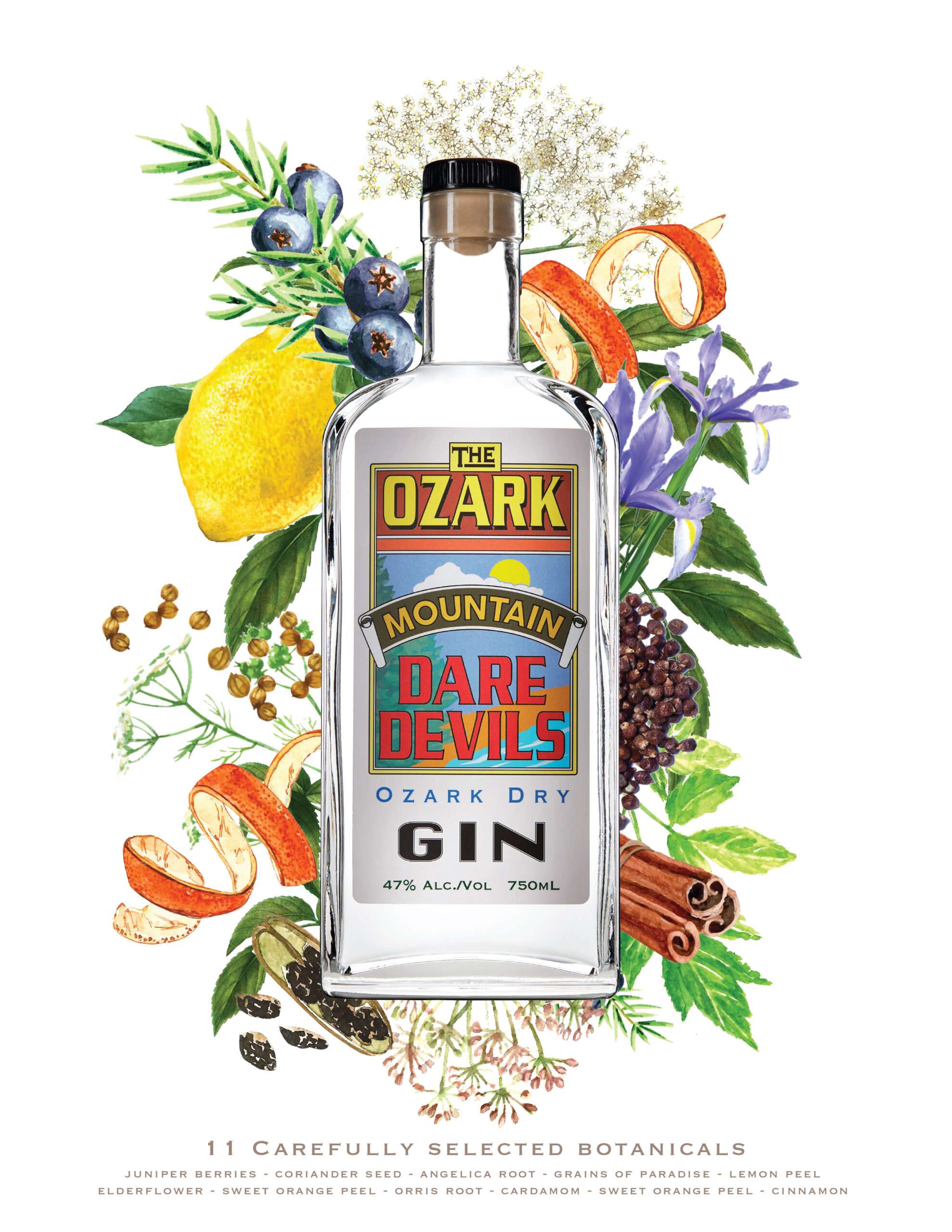 Ozark Mountain Daredevils Gin