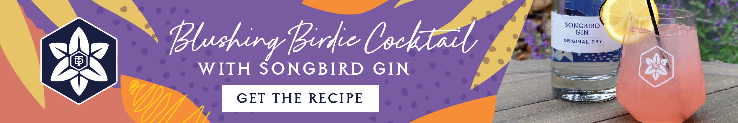 Blushing Birdie Cocktail with Songbird Gin Recipe