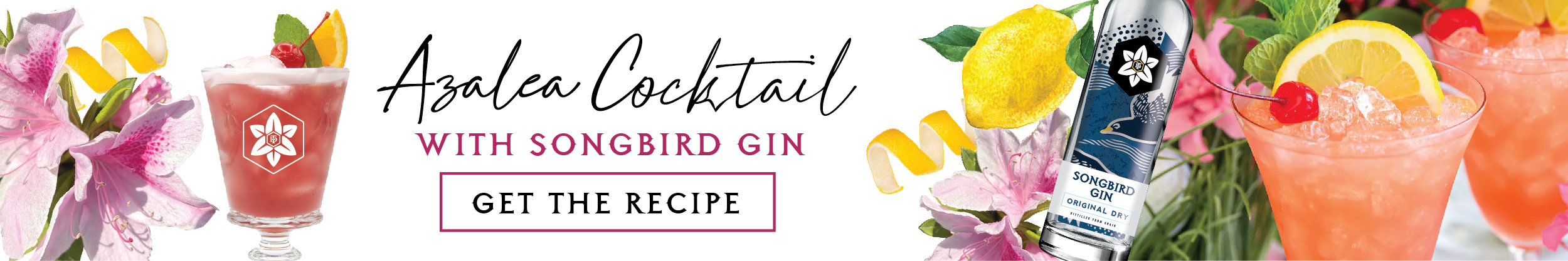 Azalea Cocktail with Songbird Gin Recipe