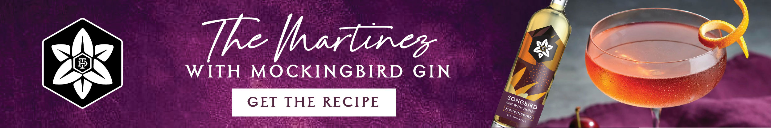 The Martinez with Mockingbird Gin Recipe