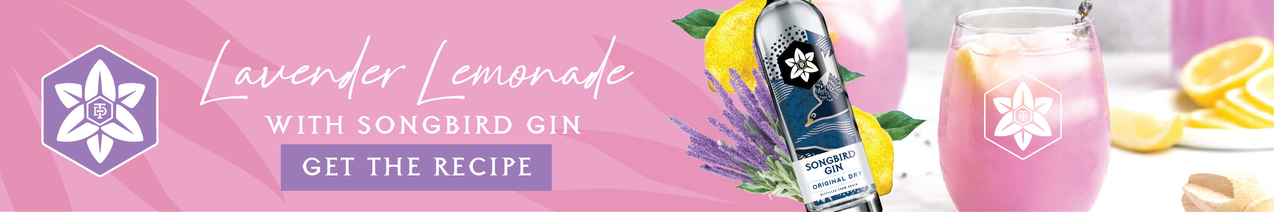 Lavender Lemonade with Songbird Gin Recipe