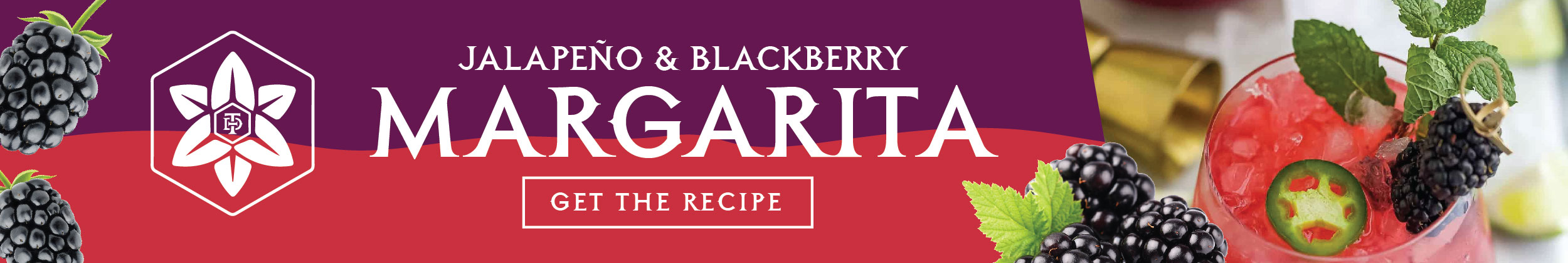 Jalapeño & Blackberry Margarita Recipe