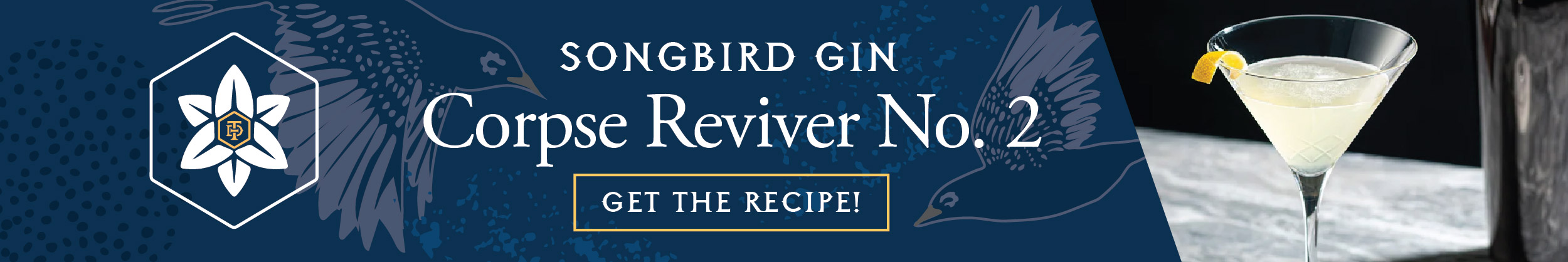Songbird Gin Corpse Reviver No. 2 Recipe