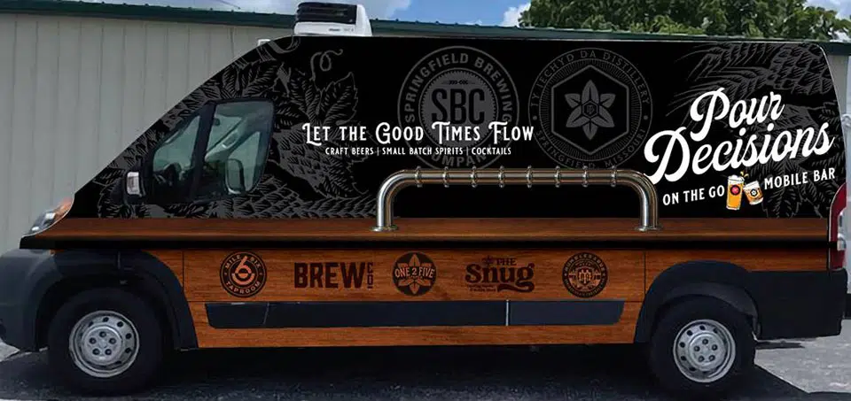 Pour Decisions On The Go Mobile Bar