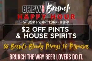 BrewCo Brunch Happy Hour