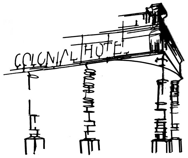 Ghost of the Colonial Hotel