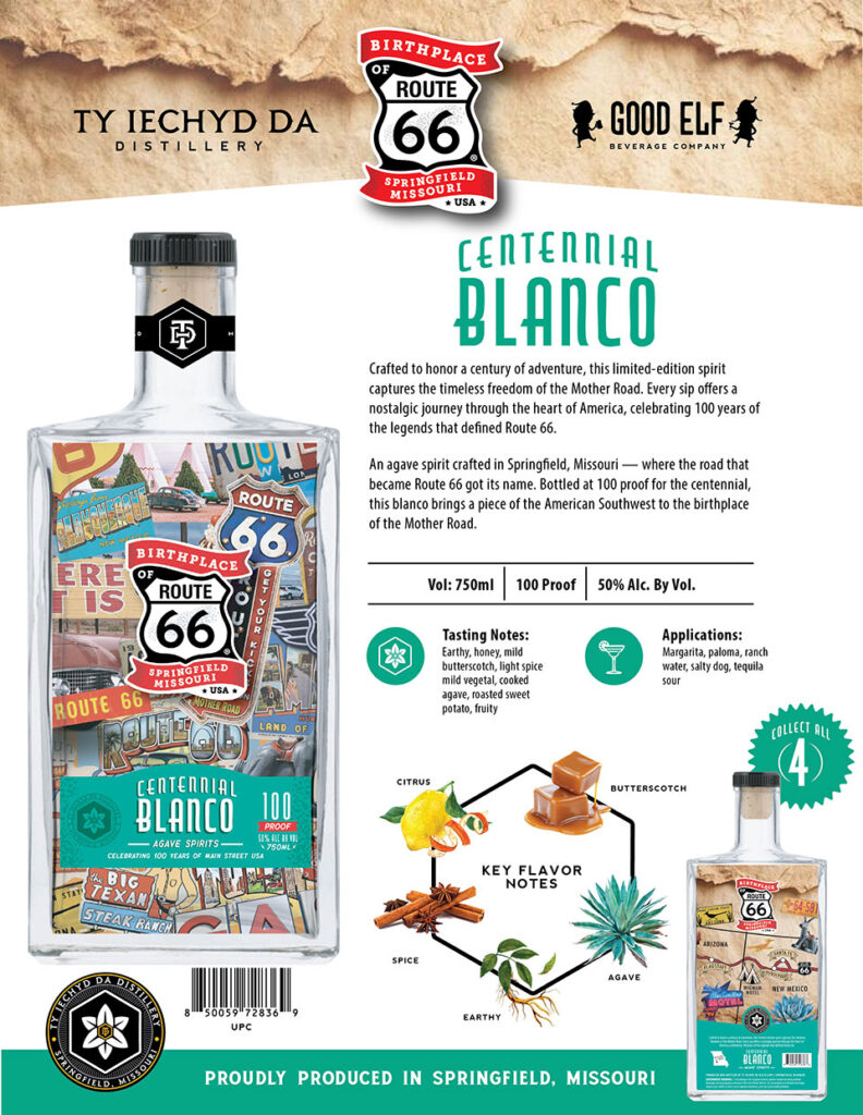 Route 66 Centennial Blanco