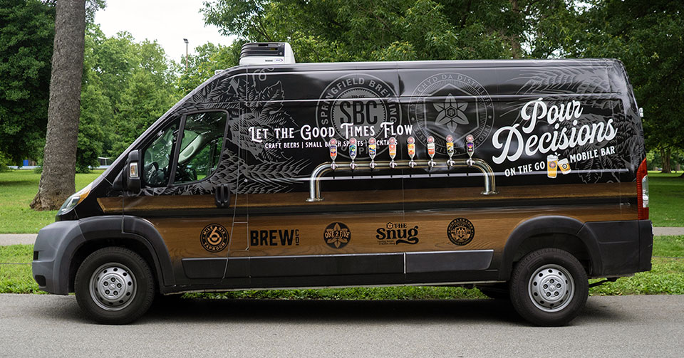 Pour Decisions On The Go Mobile Bar